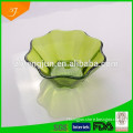 Big Flower Shape Bowl Glass
